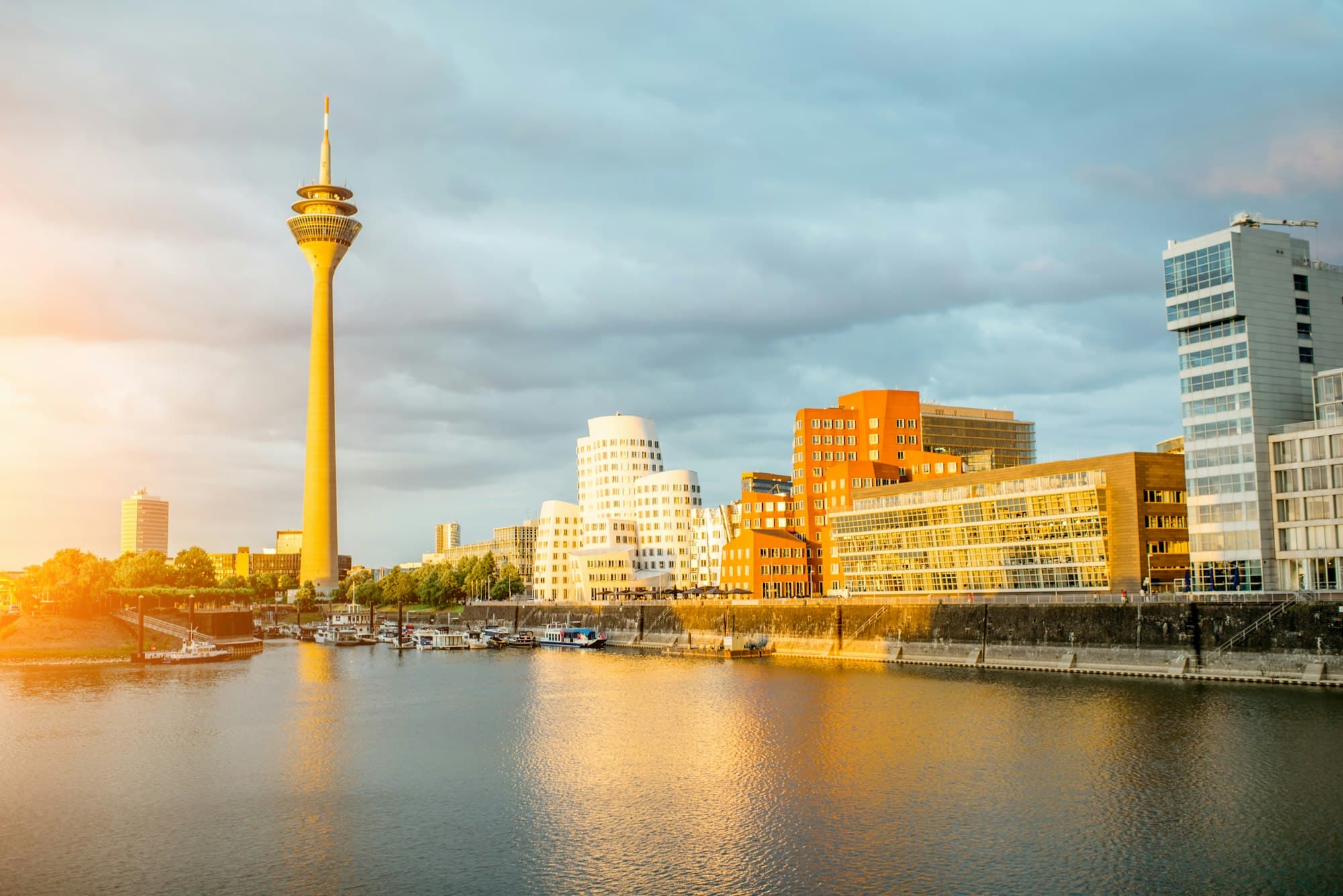 Dusseldorf city in Germany